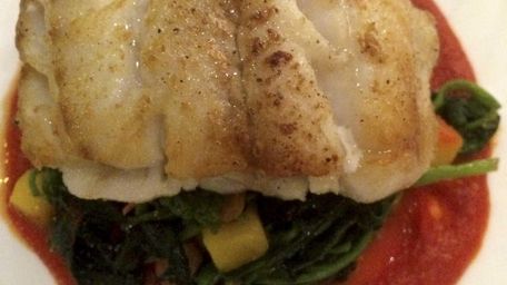 A special of hake from chef Milton Enriquez