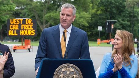 Mayor Bill de Blasio announced Thursday, June 18,