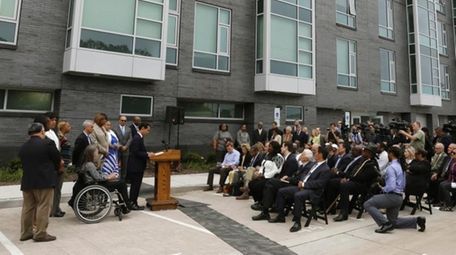 Housing and Urban Development Secretary Julian Castro announces
