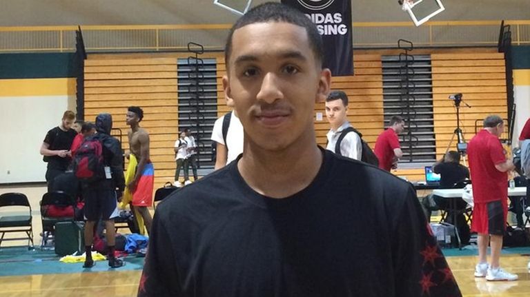 Tremont Waters poses for a photo during the