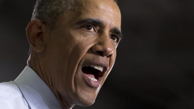 President Barack Obama speaks at the University of