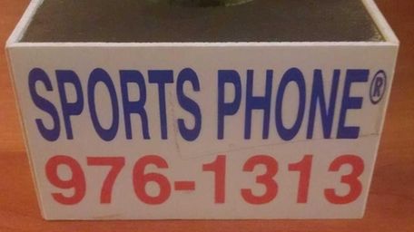 Sports Phone mic flag.