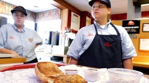 A Roy Rogers restaurant in Hagerstown, Md., serves