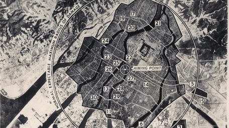 This reconnaissance photo from 1945 provided by the