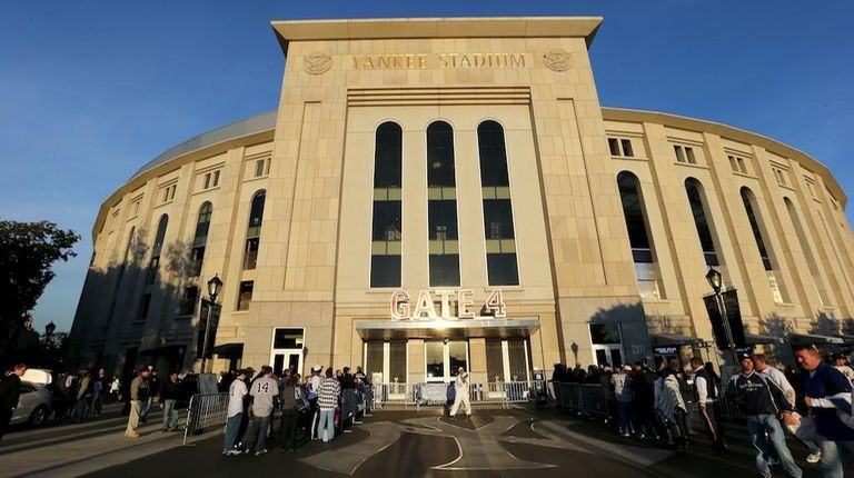 A general exterior view of the stadium is