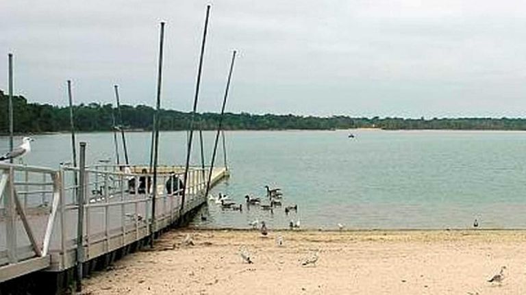 The beach at Lt. Michael Murphy Memorial Park