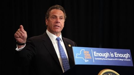 Gov. Andrew M. Cuomo speaks at an event