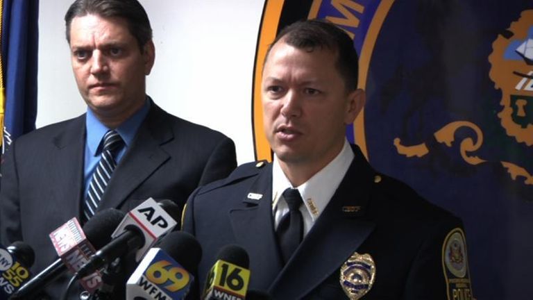 In this image from video, Pocono Regional Police