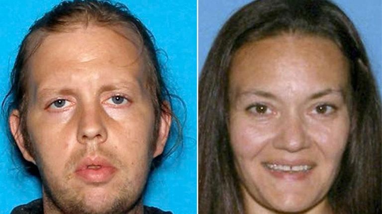 Michael McCarthy, left, and Rachel Bond, right, are