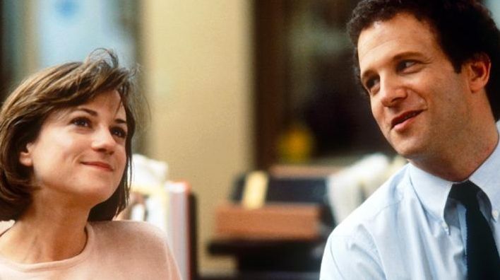 Holly Hunter and Albert Brooks in