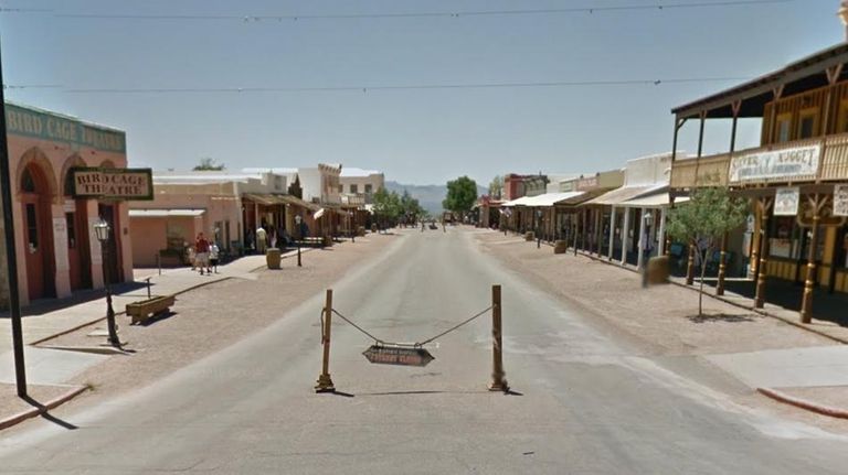 An undated Google view of Allen Street in