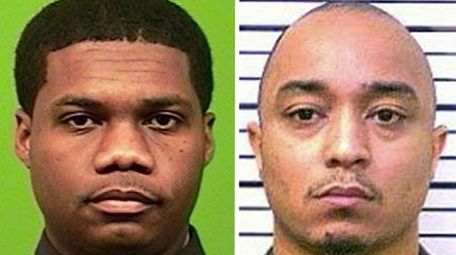 NYPD Officer Randolph Holder, left, was fatally wounded