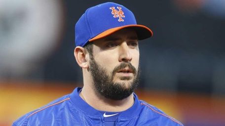 New York Mets starting pitcher Matt Harvey during
