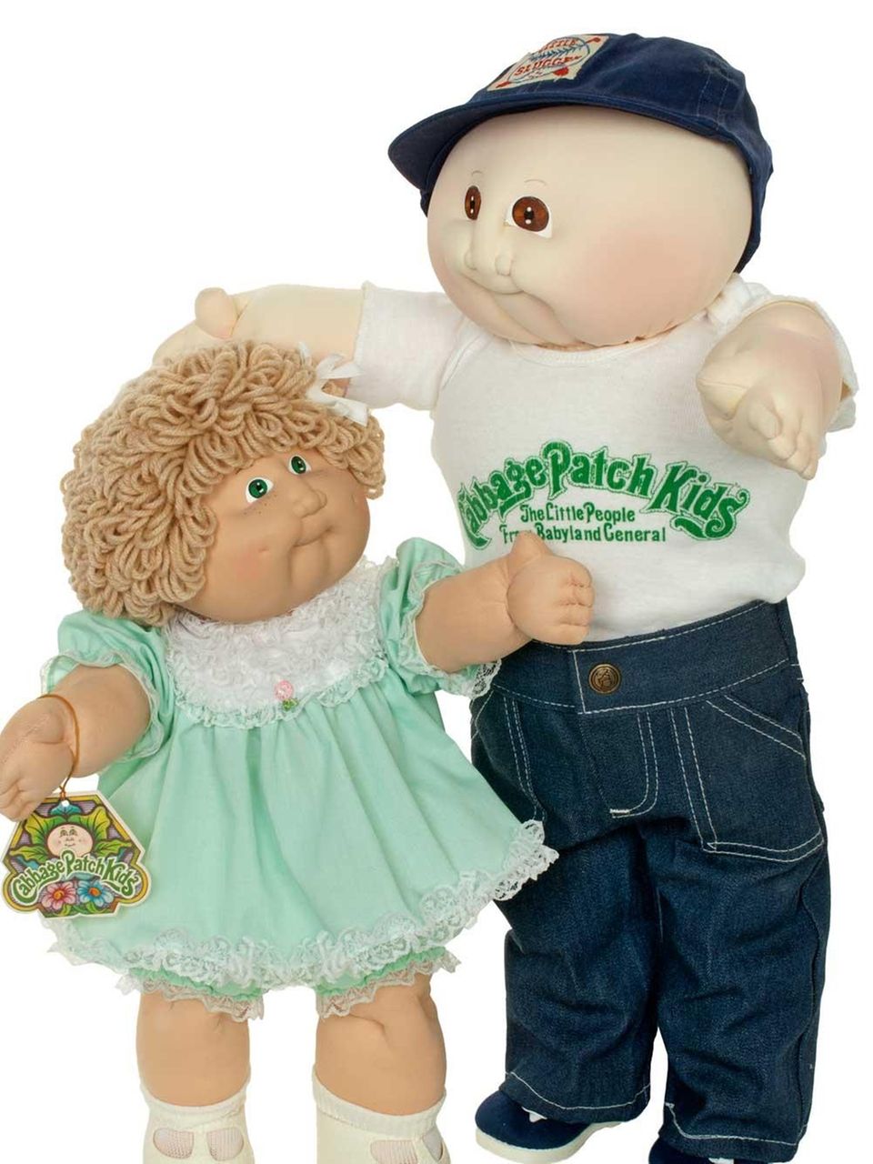 hand stitched cabbage patch kids