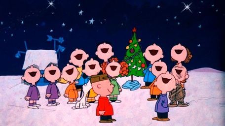 The Peanuts gang gets into the holiday spirit