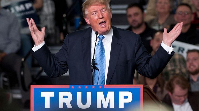 Donald Trump's campaign canceled a news conference that