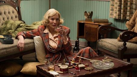Cate Blanchett, as Carol Aird, in a