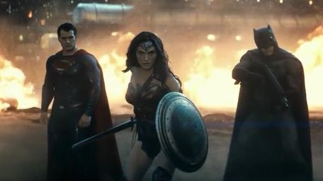 DC Comics' Superman (Henry Cavill) and Batman (Ben