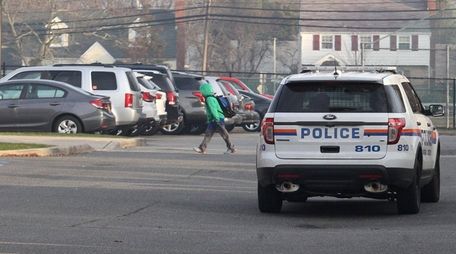 Nassau County police keep a watchful eye on
