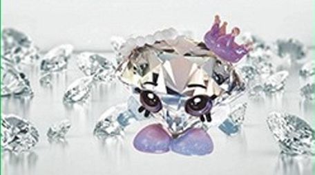 This one-of-a-kind Shopkins character was auctioned off to