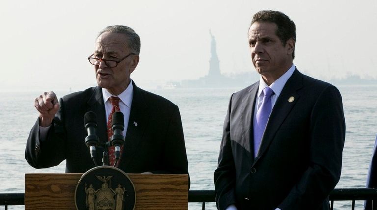 Sen. Chuck Schumer and Gov. Andrew M. Cuomo,