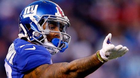 Odell Beckham #13 of the New York