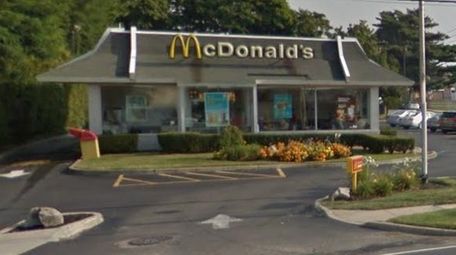 An undated Google view of the McDonald's on
