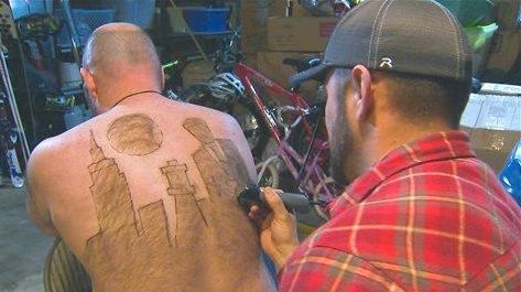 Idaho Man Puts Designs In His Back Hair Newsday