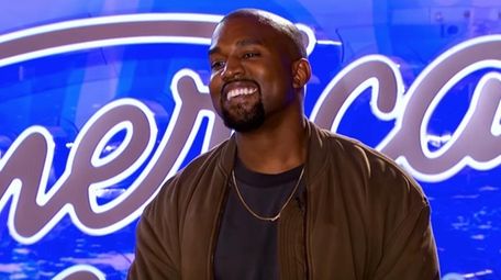 Kanye West auditions for "American Idol" during the