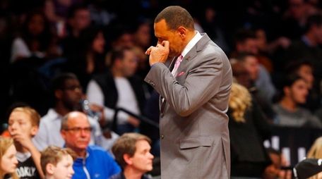 Head coach Lionel Hollins of the Brooklyn