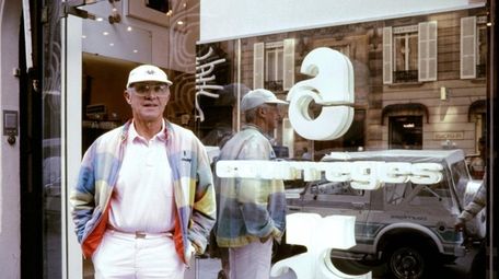 French fashion designer Andre Courreges's clients included former