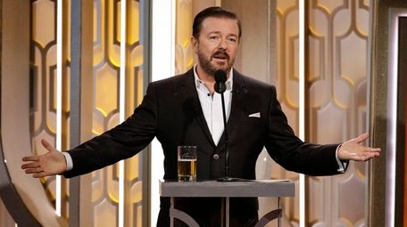 Ricky Gervais hosts the 73rd annual Golden Globe