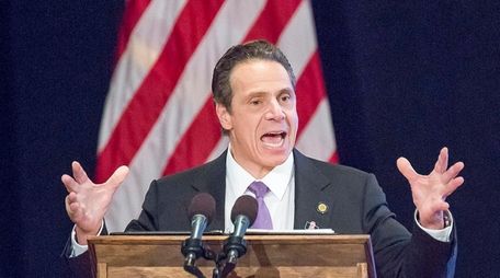 Gov. Andrew M. Cuomo delivers his State of