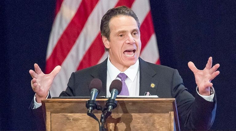 Gov. Andrew Cuomo delivers his State of