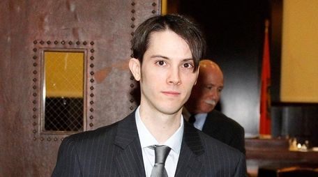 James Ryan, 28, of Oakdale leaves the Nassau