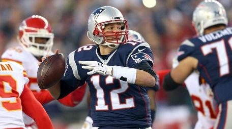 Tom Brady, above, and Peyton Manning have earned