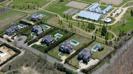 A view of Matt Lauer's 40-acre Bright Side