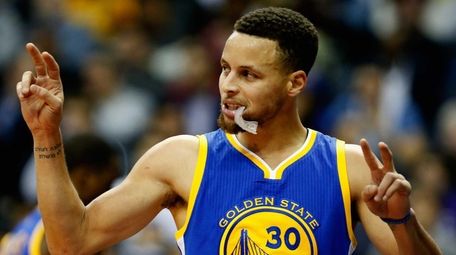 Stephen Curry #30 of the Golden State Warriors