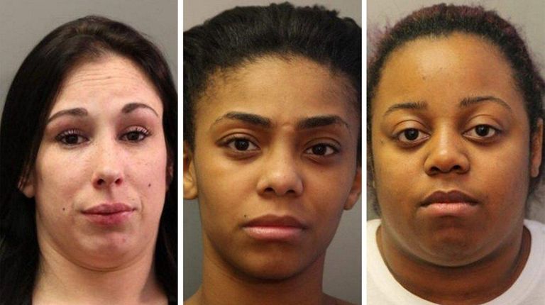 Amanda Minnieer, Chantiel Cox, and Sharonda Hall face