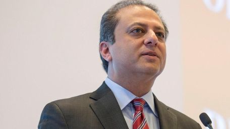 U.S. Attorney Preet Bharara spoke to the New