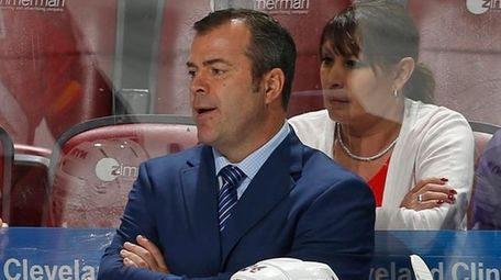 New York Rangers head coach Alain Vigneault