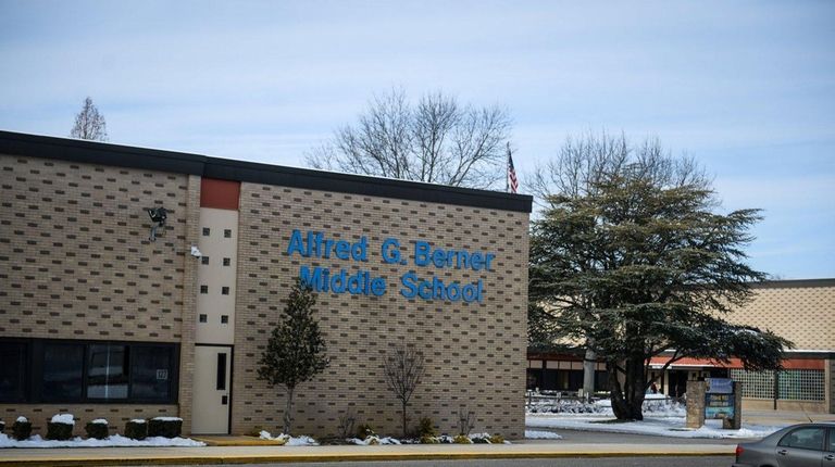 Berner Middle School, where Massapequa district officials are
