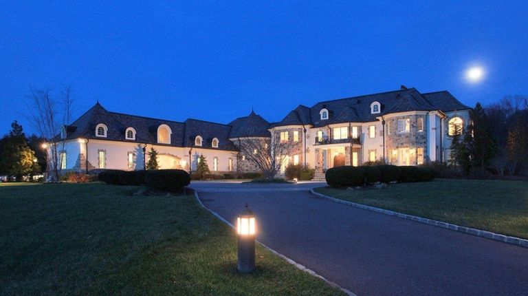 This 12,000-square-foot French Chateau-style mansion on 5 acres