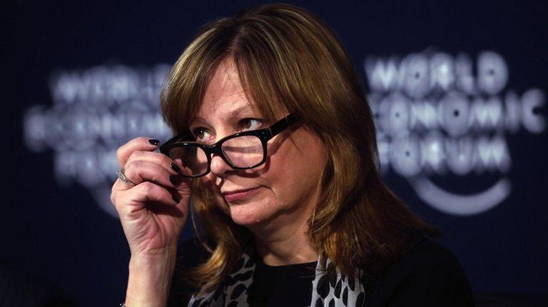 Mary Barra, chief executive officer of General Motors