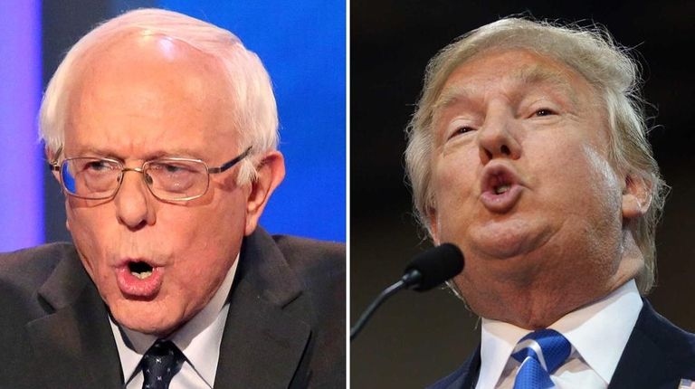 Democratic presidential candidate Sen. Bernie Sanders of Vermont,