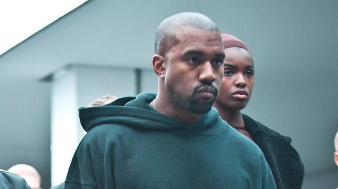 Kanye West introduces his new album and his