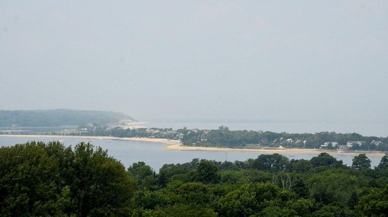 The Village of Asharoken as seen from James