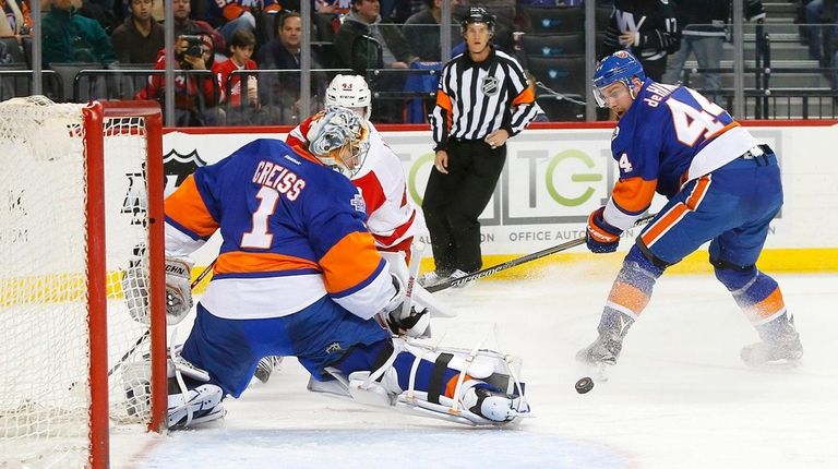 Thomas Greiss of the New York Islanders