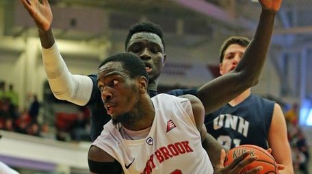 Jameel Warney in the final minutes of the