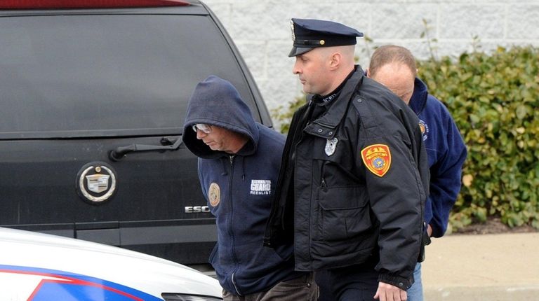 Suffolk County police arrested a man after a